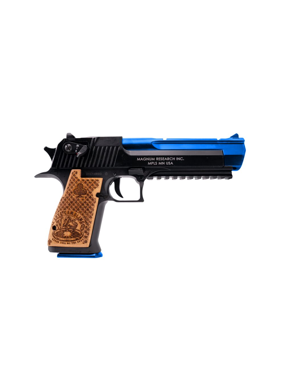 Desert Eagle .50AE Poker Edition Gas Blowback Pistol (Black - 950530)