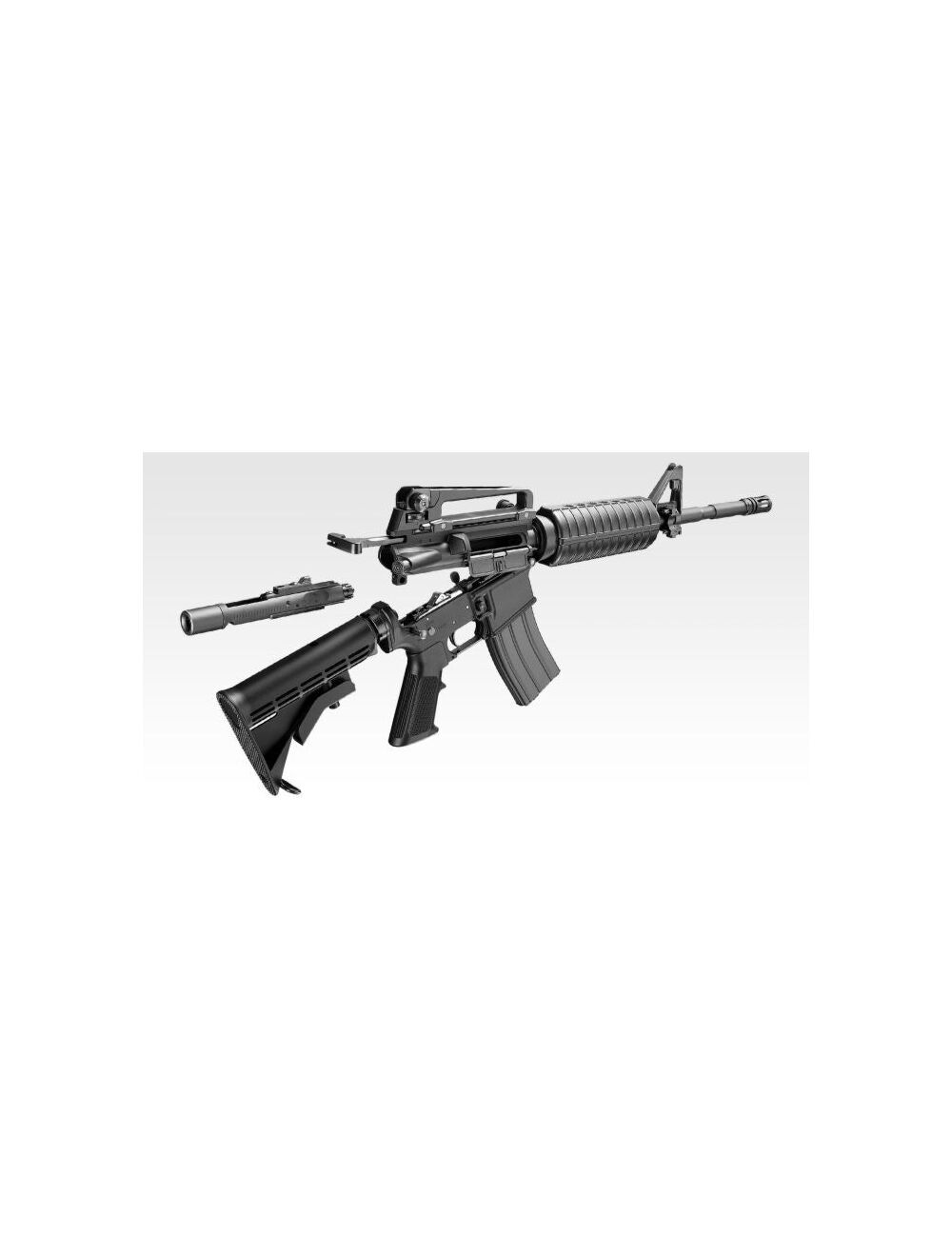 Tokyo Marui M4A1 Carbine MWS Gas Blowback Rifle (Black)