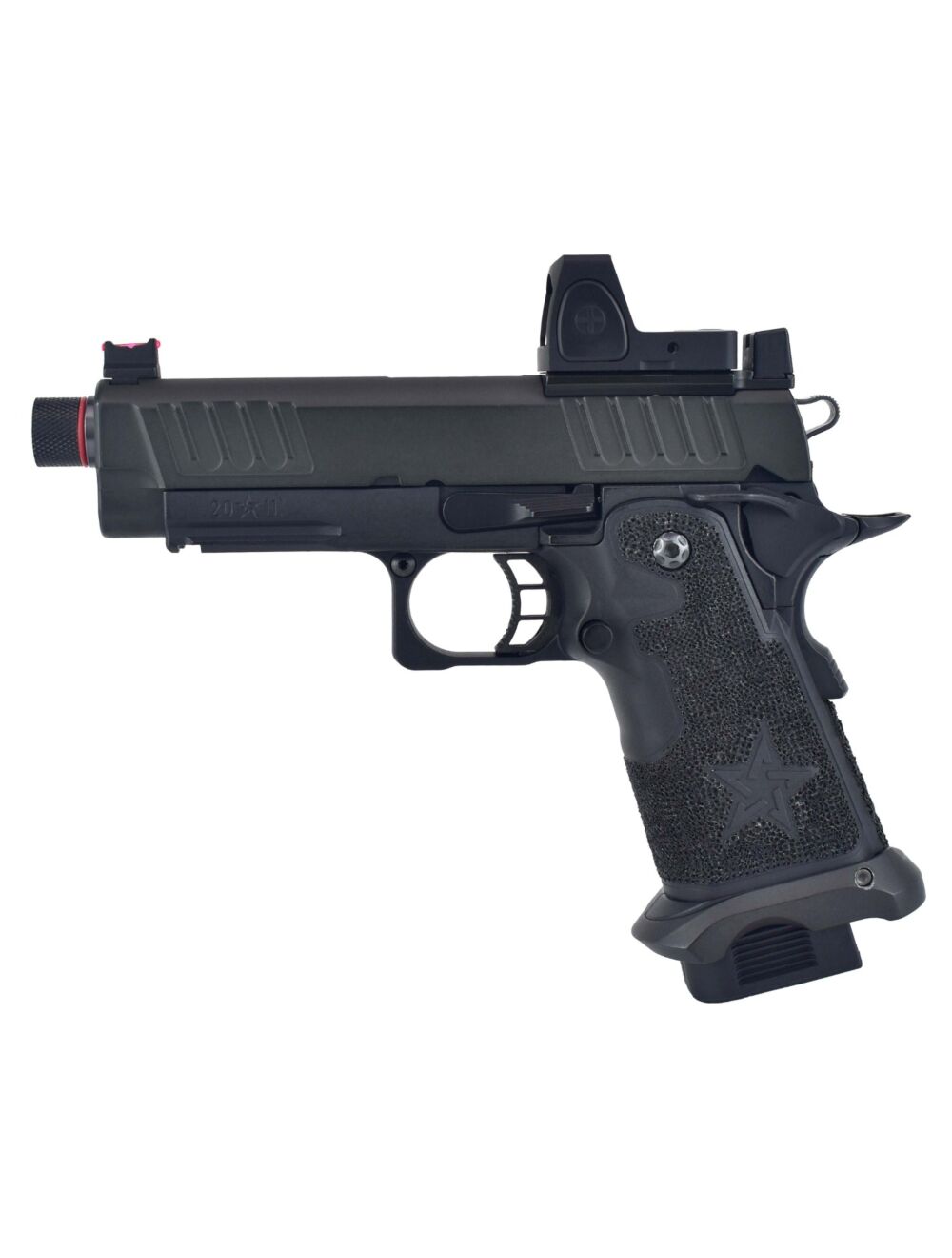 Compact 2011 Airsoft Staccato Licensed C2 Compact 2011 Gas Blowback T8 Airsoft Pistol (R612A)