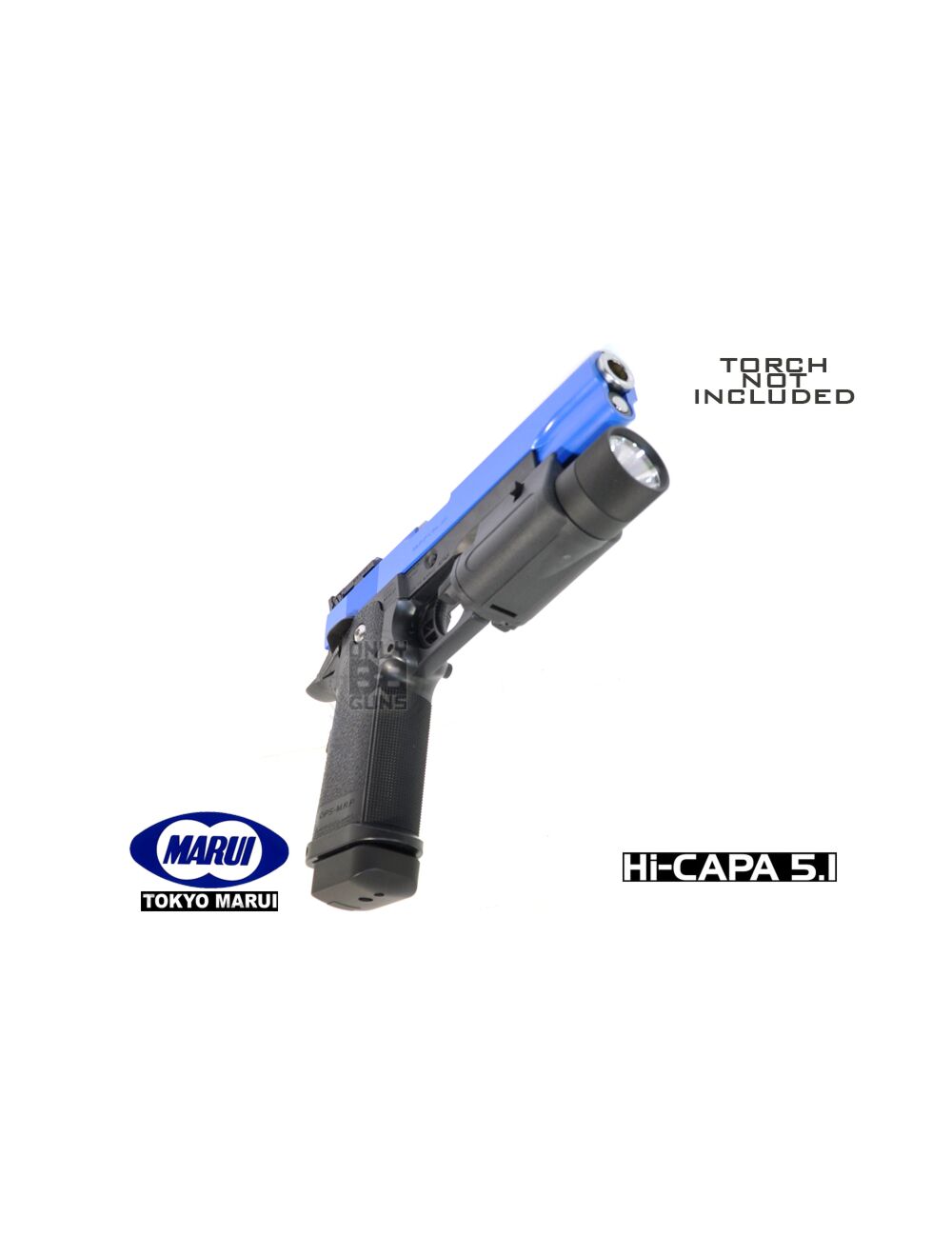 Tokyo Marui Hi Capa 5.1 (Hard kick) Gas Blowback Pistol