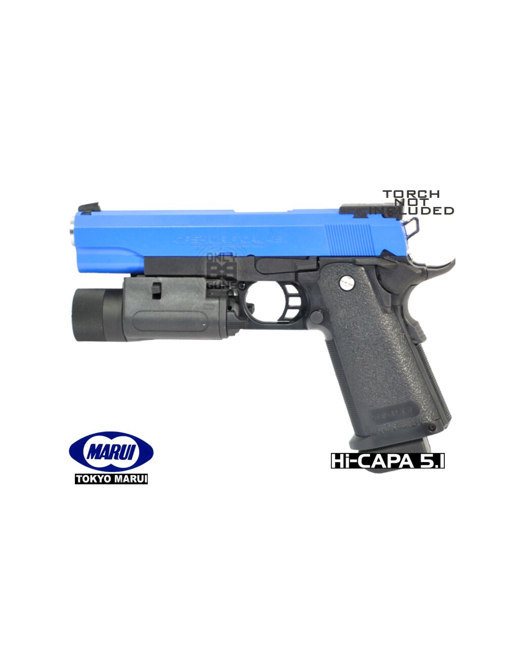 Tokyo Marui Hi Capa 5.1 (Hard kick) Gas Blowback Pistol