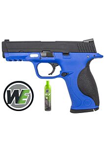 WE M&P Bird GBBP (Blue Lower Body) with WE Patch & Gas (Bundle Deal)