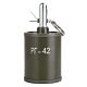 Big Dragon RG-42 Dummy Russian Fragmentation Grenade (Metal)