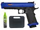 Army JW3 Baba Yaga Gas Blowback Pistol with Green Gas and Case (Full Metal - Two-Tone Blue) (Bundle Deal)