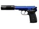 ICS PM2 Makarov Non-Blowback with Silencer (Co2 Powered - Black - BLE-002-SB)