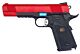WE 1911 MEU Black Gas Blowback Pistol (Full Metal - RED)