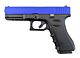 Huntsman Tactical H17 Gas Blowback Pistol (Metal Slide - Polymer Body - with Case - Blue)