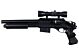 Double Eagle M47 Short-Stock Tri-Rail Pump-Action Spring Airsoft Shotgun (Black - M47B1)