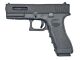 Hwasan 18 Series Gas Blowback Pistol (Full/Semi Auto. - Top Metal Slide - Black)
