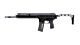 Double Eagle 13.7 DWS LUPUS w/ Folding Stock - Gas Blowback Rifle (MWS System / Steel Bolt - G108C-02 BK)