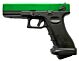 Huntsman H17 Gas Blowback Pistol (Polymer Body/Slide - Green V2)