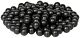 Hwasan .68 Rubber Paintball - 3.00g - 100pcs - Black