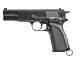 WE Browning Hi-Power MK3 Gas Blowback Pistol - (Full Metal- Black)