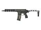 Double Eagle 10.5 DWS-180 w/ Folding Stock - Gas Blowback Rifle (MWS System / Steel Bolt - G107A-02 BK)