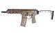 Double Eagle 8.5 DWS LUPUS w/ Folding Stock - Gas Blowback Rifle (MWS System / Steel Bolt - G108A-02 TAN)