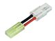 Airsoft Charger Adapter Lead - Male Mini-Tamiya to Female Tamiya