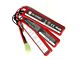 G&G 11.1v 1100 mAh Lipo Battery  (Three Way Split)