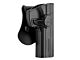 Amomax SP-01 Series Holster (Polymer - Series SP-01 - Black)