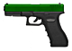 Huntsman H17 Series Co2 Non-Blowback Pistol (Polymer - 6mm Plastic - Green)