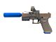 WE 17 Series Gen 5 GBBP (Tan) with RMR, Suppressor and Mount