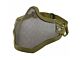 Big Foot V1 Strike Steel Half Face Mask (One Belt Version) (Tan)
