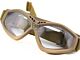 Big Foot Clear Glasses (Tan)