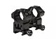 Theta Optics - Two-part 25mm optics mount for RIS rail (high) -