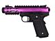 WE Galaxy 1911 Gas Blowback Pistol (Frame - Purple Slide)