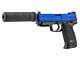 H&K USP Tactical AEP with Silencer (Inc. Battery and Charger - Metal Slide - Blue)