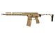 Double Eagle 13.9 DWS-180 w/ Folding Stock - Gas Blowback Rifle (MWS System / Steel Bolt - G107C-02 TAN)