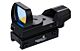 Lancer Tactical Red/Green Wide Angle Dot Scope (Multi-Reticle - Black)