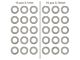 SLONG AIRSOFT | Metal Gear Spacer Shim Set | 0.10mm & 0.15mm (30-Pack)