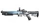 Vigor M870 Custom Tactical Pump Action Shotgun (RIS - Two Tone Blue - 0581C - M4 Stock Long)