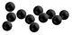 Concorde Defender Rubber Paintball Caliber 0.68 (Bag Of 100)