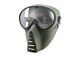 Big Foot Small Flying Mask with Nylon Goggle (OD)
