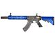 Cyma AR47 RIS with Inbuilt Suppressor (Nylon Fibre - Mosfet/QD Spring - Inc. Bat. & Charger - CM650) Blue