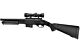 Double Eagle M47 Full-Stock Tri-Rail Pump-Action Spring Airsoft Shotgun (Black - M47A1)