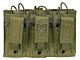 Big Foot Magazine Pouch (Open Top - Triple - OD)