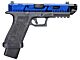 TTI JW Series Ballerina Gas Blowback Pistol (R34-3 Black - CNC - EMG/Army) - Blue 