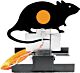 Gamo Knock 'Em Down Rat Silhouette Field Target - Heavy Steel