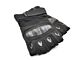 Fingerless Gloves With Nuckle Protection (Black)