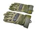 Full Finger Gloves With Nuckle Protection (Green)