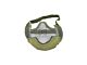 Full Lower Mesh Mask (Mouth, Nose and Ear Protection) (Green)