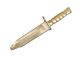 ACM M4 Rubber Knife with Blade Case and Straps (Tan)