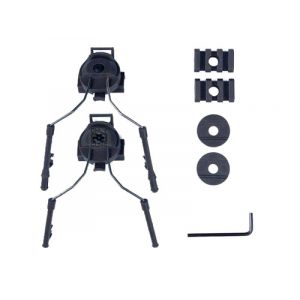 Big Foot Fast Helmet Accessory Head Set (with Rail - Black)