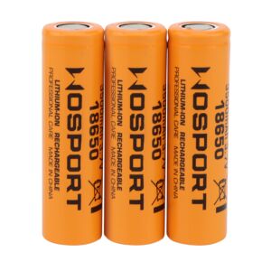 Big Foot 18650 Rechargeable Battery (3500mA) 3pcs Pack