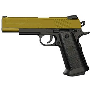 Vigor 5.1 S2 Spring Pistol (Full Metal - Gold - V18)