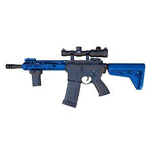 Double Bell TTI M4 (Custom Grip and 1-4x20 Scope - Blue - 058M+)
