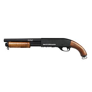 S&T M870 Shotgun Short Barrel (Faux Wood - STSPG08FWS)