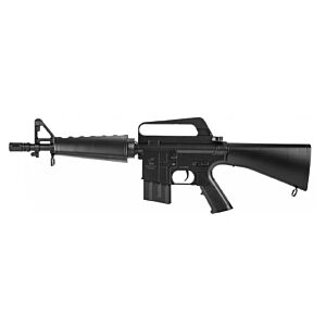 Double Eagle M16 CAR-15 M308 Spring-Powered Airsoft Rifle (Black - M308)
